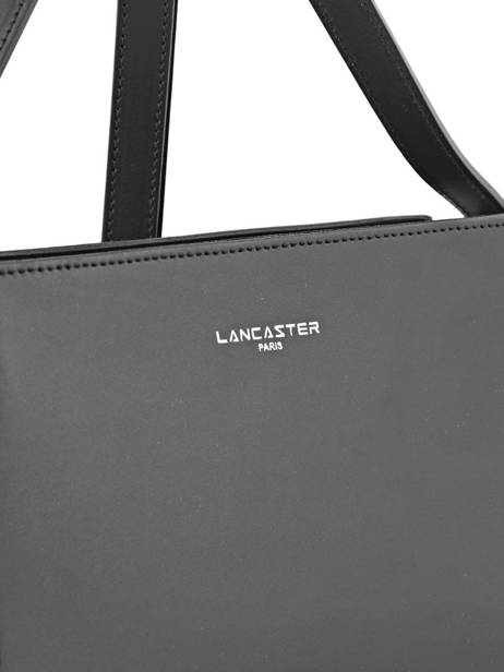 Sac Bandoulière Smooth Cuir Lancaster Noir smooth 437-02 vue secondaire 2