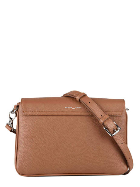 Leather Crossbody Bag Sagan Nathan baume Brown ines 2 other view 4
