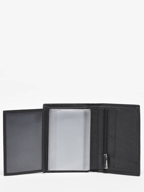 Leather Together Wallet Daniel hechter Black together DH188168 other view 2