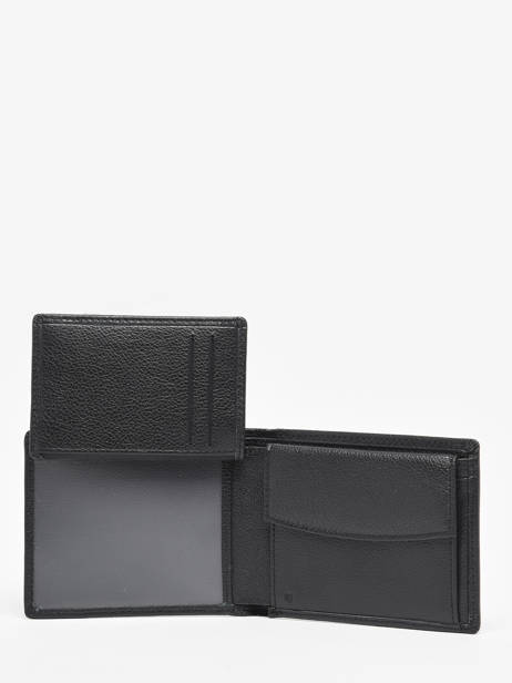 Leather Together Wallet Daniel hechter Black together DH188171 other view 2