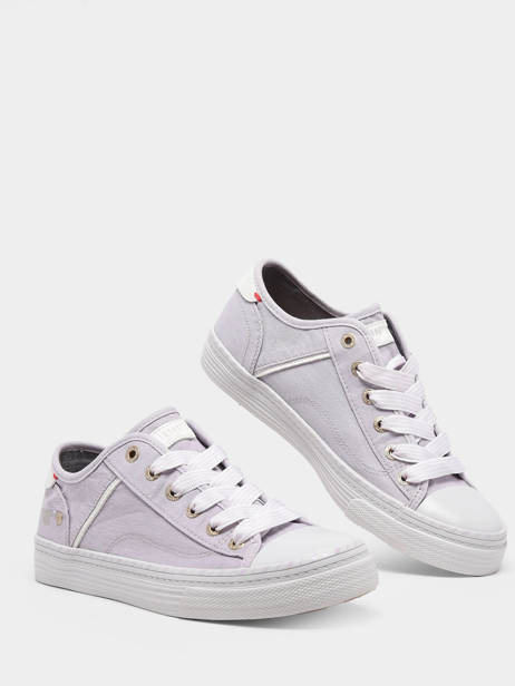 Sneakers Mustang Violet women 1376303 other view 3