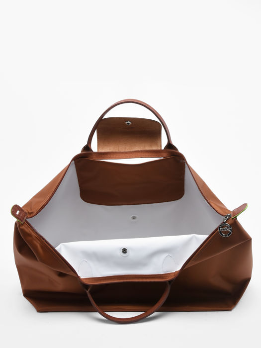 Longchamp Le pliage green Travel bag Brown