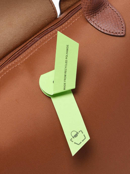 Longchamp Le pliage green Handbag Brown