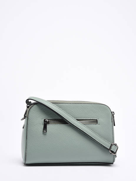 Leather Caviar Crossbody Bag Milano Green caviar CA21101 other view 4