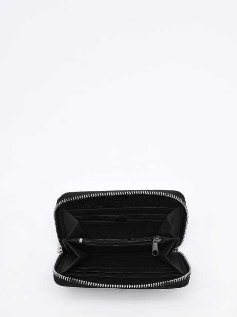 Compact Leather Mirage Wallet Milano Black mirage MI19043A other view 1