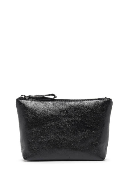 Pouch Leather Milano Black nine NI22113N