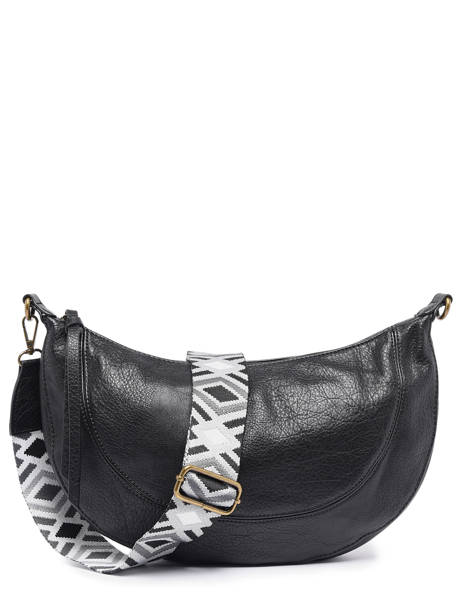 Sac Bandoulière Sangle Mandoline Noir sangle MD041