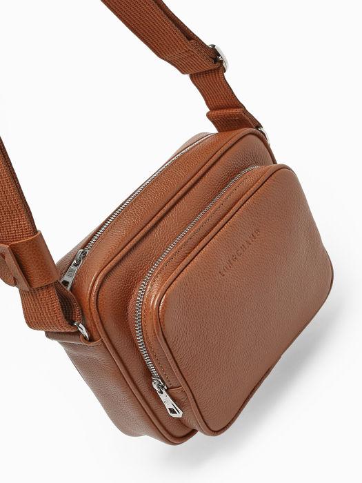 Longchamp Le foulonné Messenger bag Brown