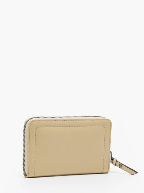 Wallet Leather Hexagona Beige sauvage 418186 other view 2