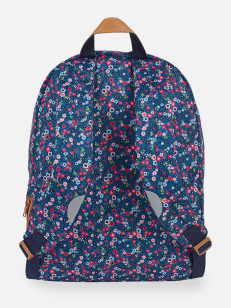 2-compartment  Backpack Tann's Blue les fantaisies f 63136 other view 4