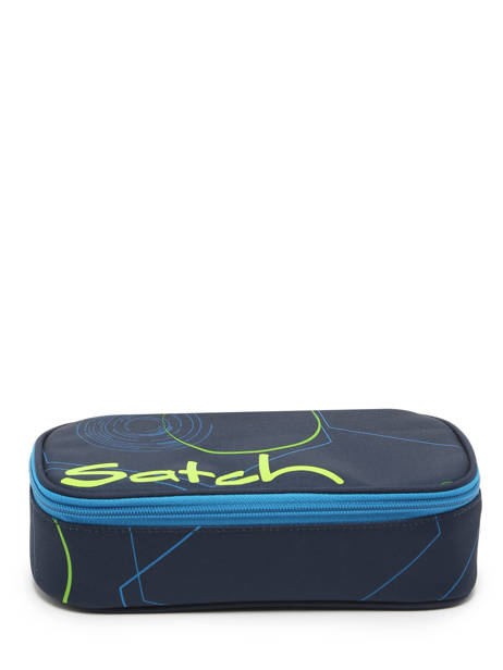 Pencil Case 1 Compartment Satch Blue pencil case BSC1