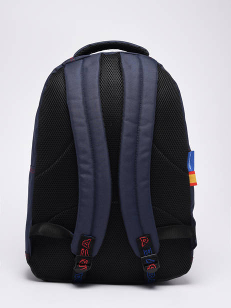 3-compartment Backpack Fc barcelone Blue barca 223F204B other view 4