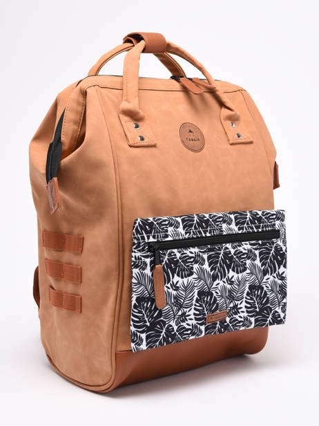 Customisable Backpack Adventurer Medium Cabaia Brown adventurer BAGS other view 3