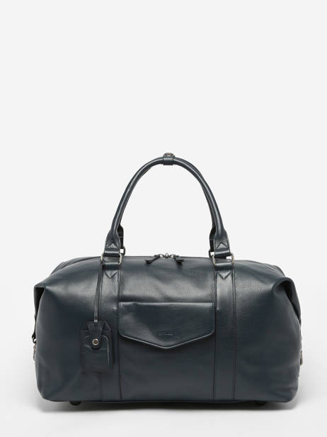 Leather Cabin Duffle Flandres Etrier Blue flandres EFLA9910 other view 2