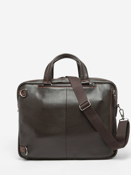 Leather Foulonné Business (back)pack Etrier Brown foulonne EFOU8122 other view 4