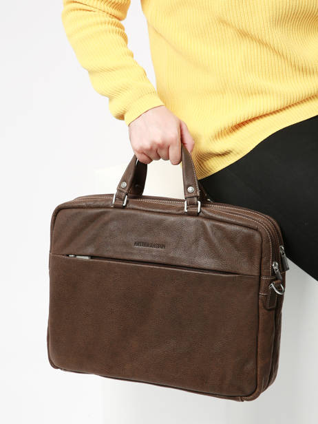 Business Bag Arthur & aston Brown cristiano 1079 other view 1
