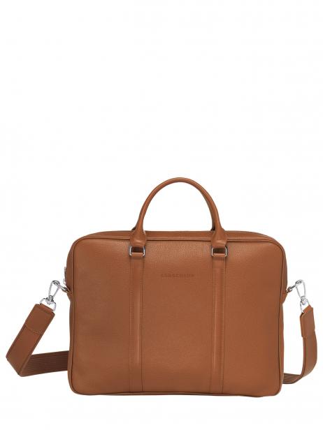 Longchamp Le foulonné Briefcase Brown